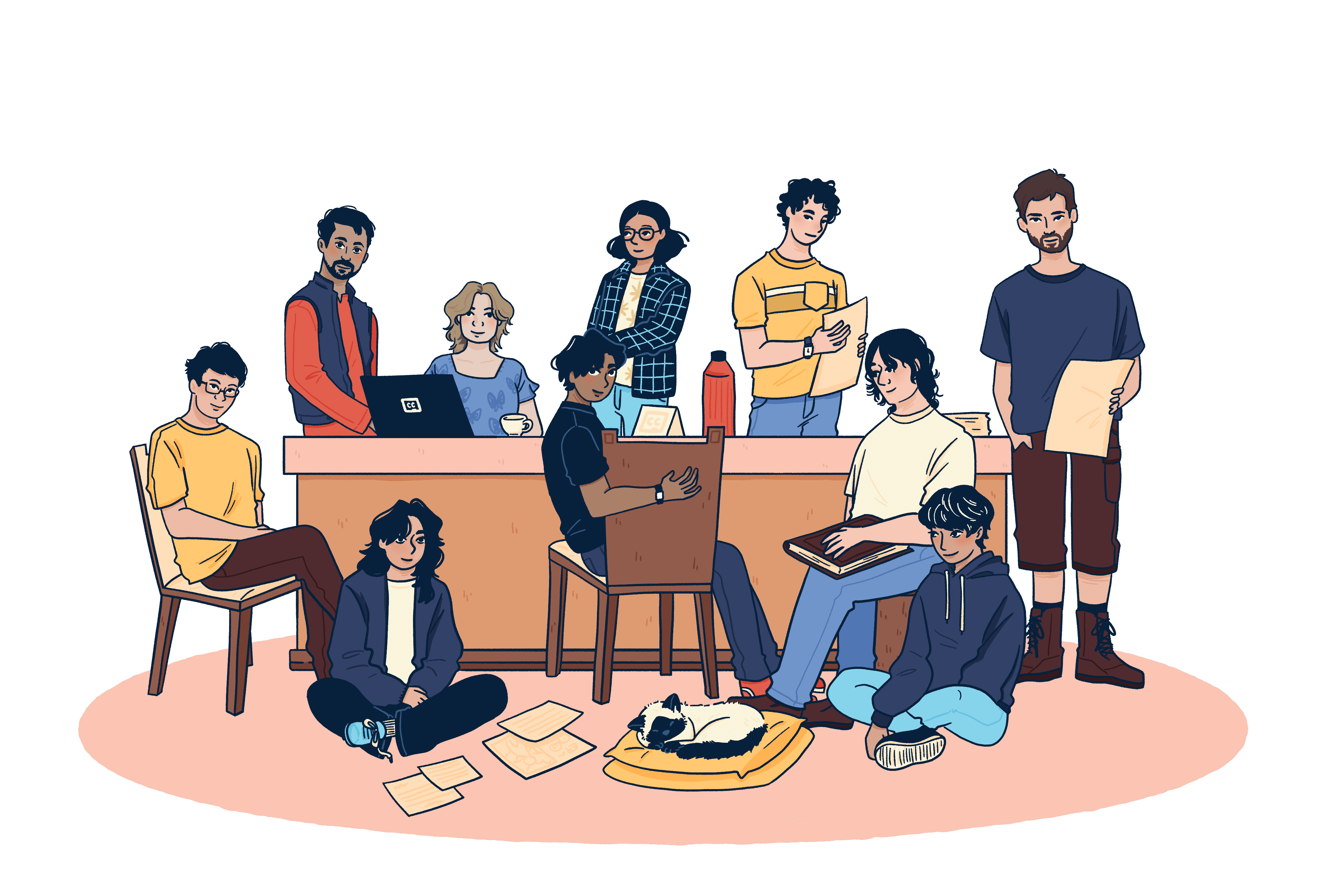 Illustration de l’équipe Erchad